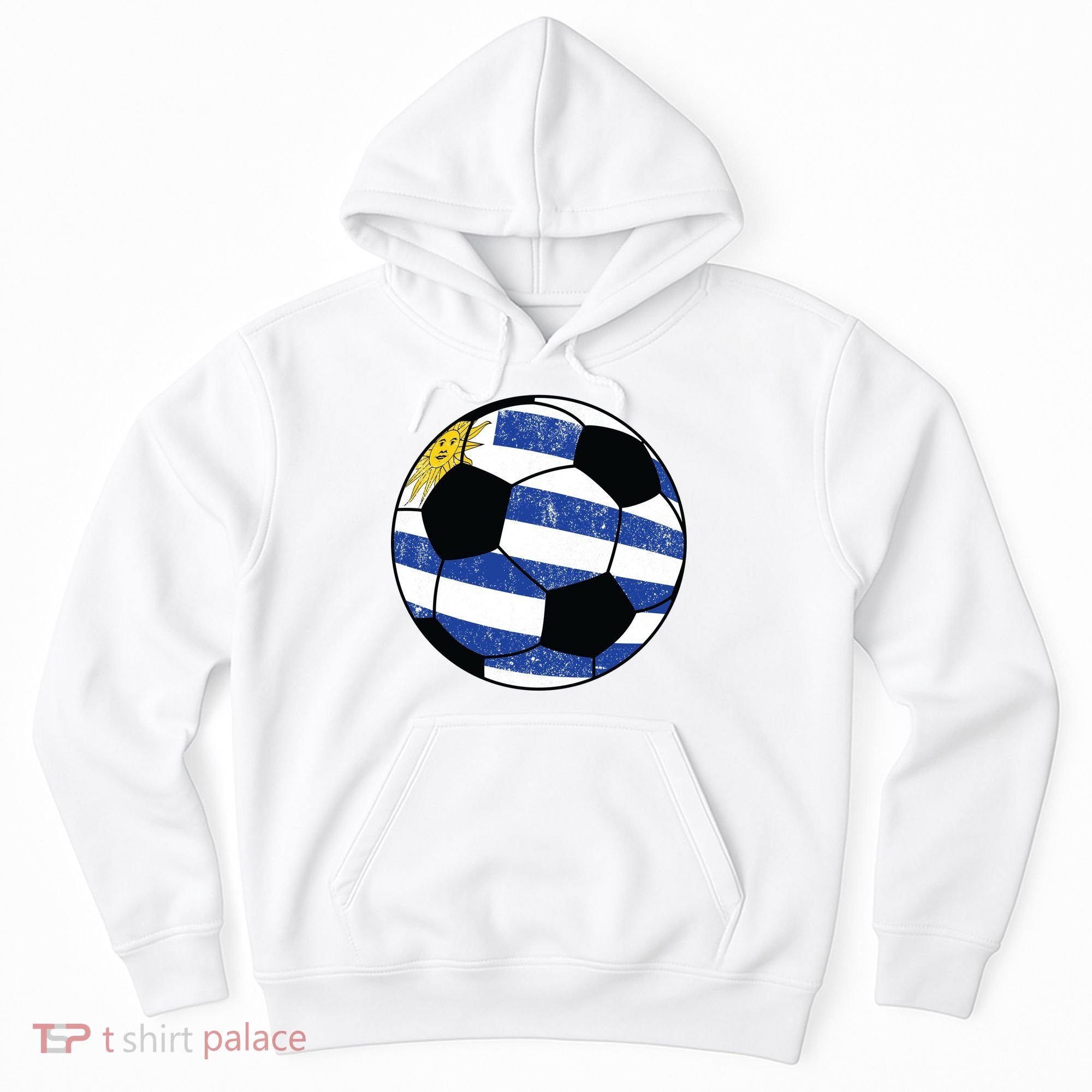 Uruguay soccer ball Hoodie