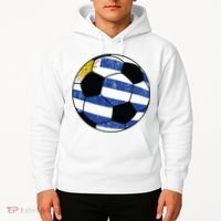 Uruguay soccer ball Hoodie thumb 2