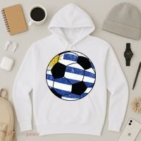 Uruguay soccer ball Hoodie thumb 3