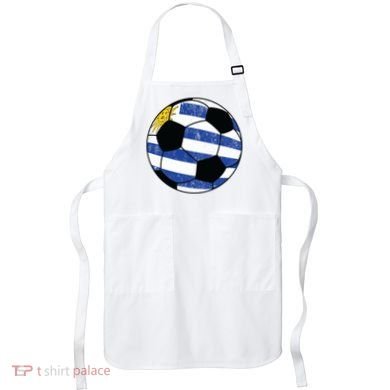 Uruguay soccer ball Apron