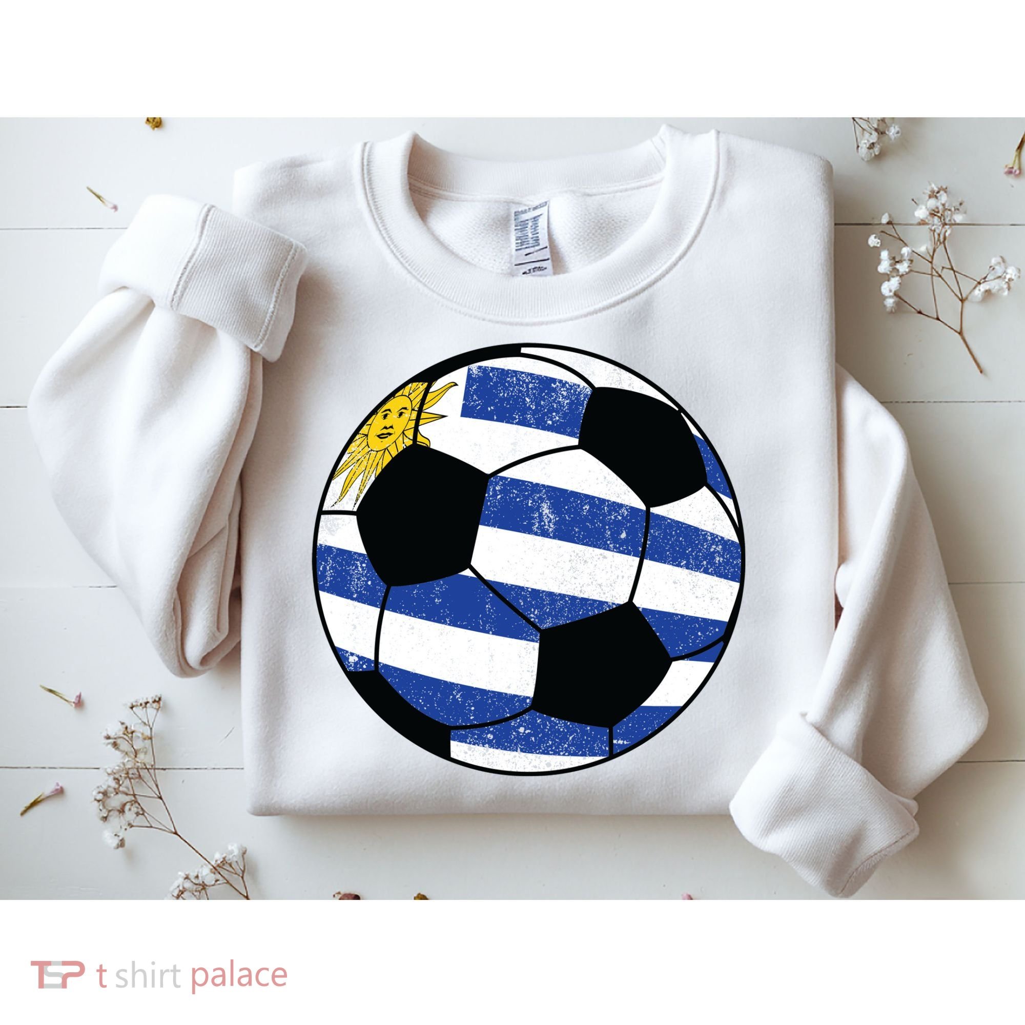 Uruguay soccer ball Sweatshirt