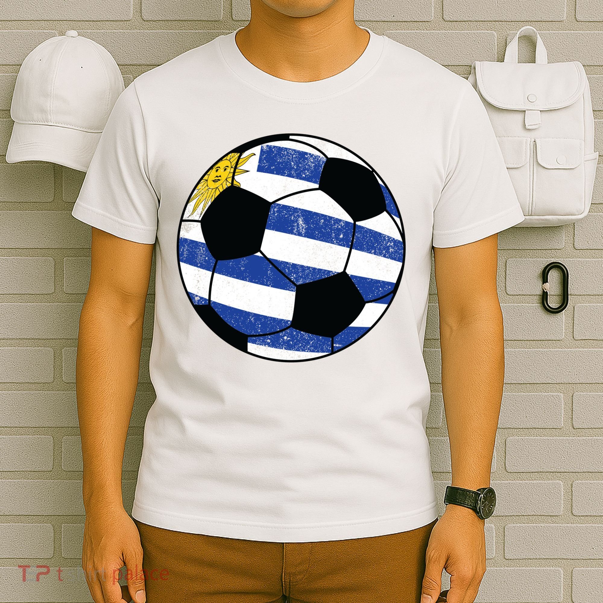Uruguay soccer ball T-Shirt