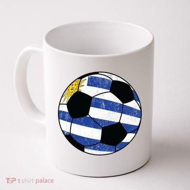 Uruguay soccer ball Coffee Mug