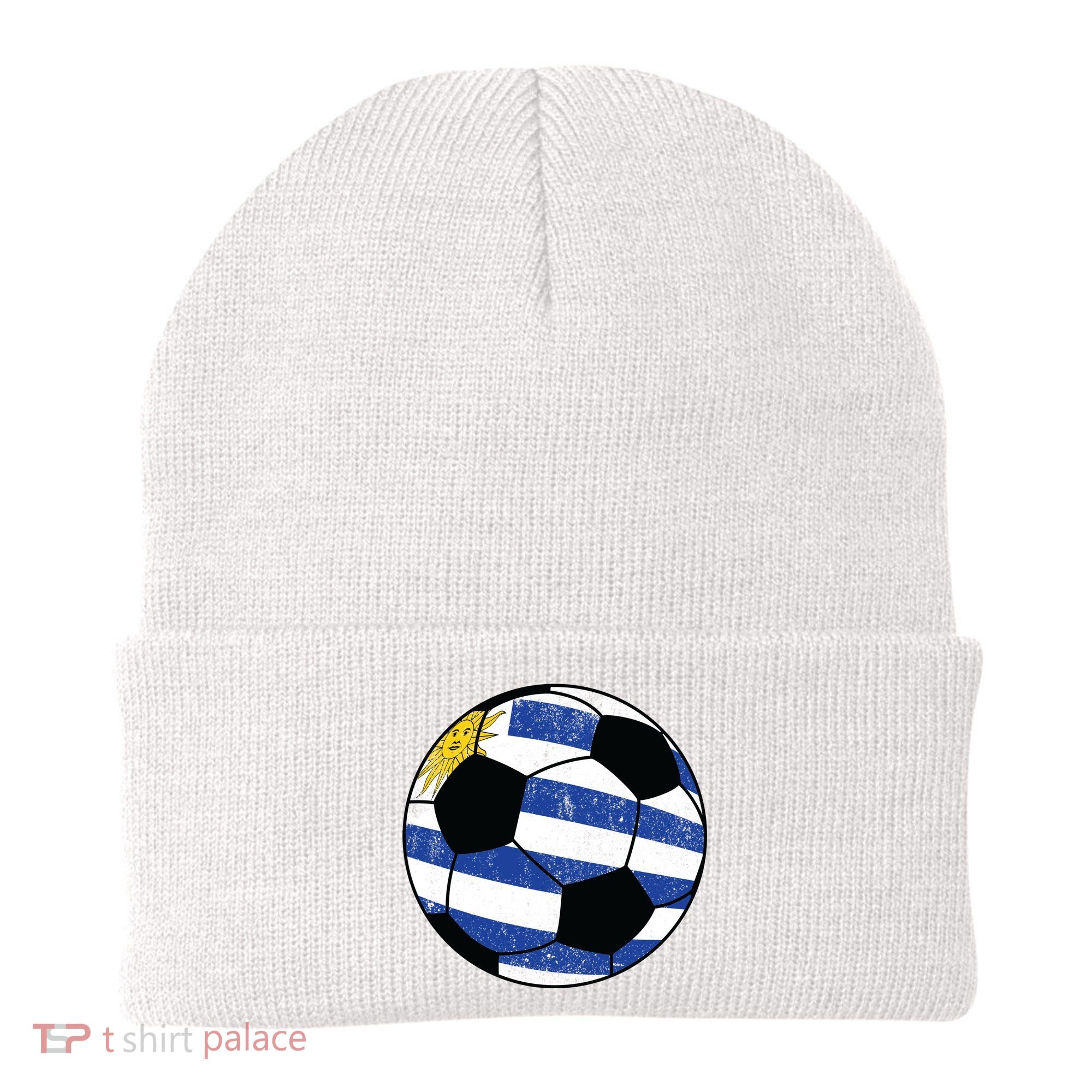 Uruguay soccer ball Beanie