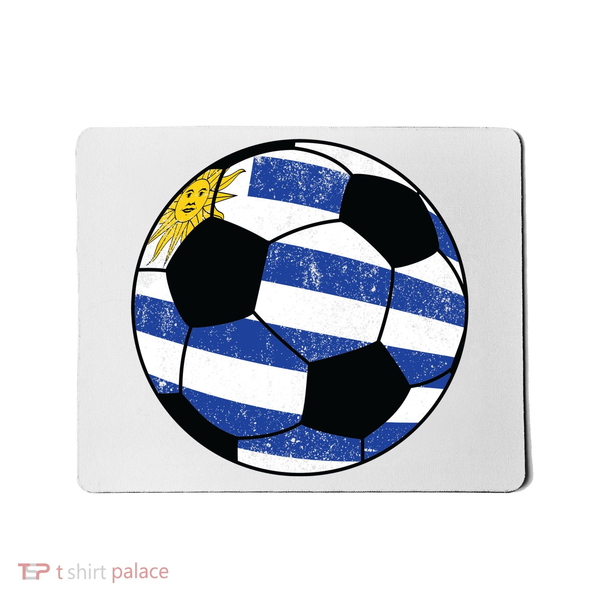 Uruguay soccer ball Mousepad