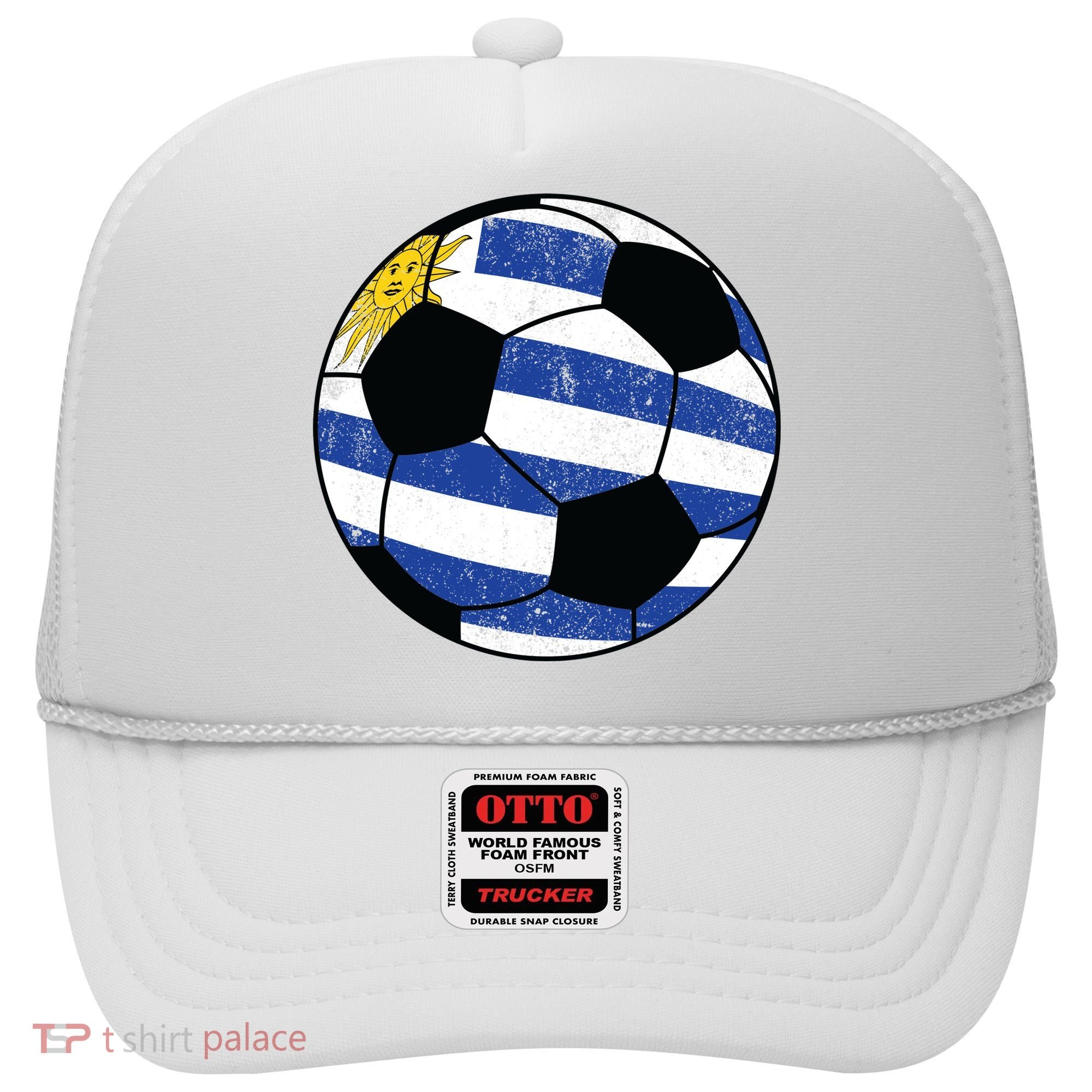 Uruguay soccer ball Hat