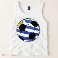 Uruguay soccer ball Tank Top thumb 2