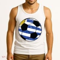 Uruguay soccer ball Tank Top thumb 3