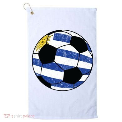 Uruguay soccer ball Golf Towel