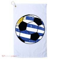 Uruguay soccer ball Golf Towel thumb 0
