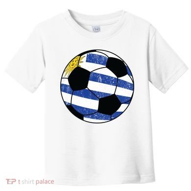 Uruguay soccer ball Toddler T-Shirt
