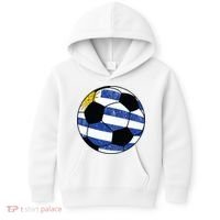 Uruguay soccer ball Kids Hoodie thumb 0