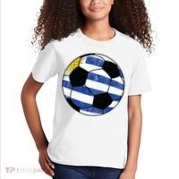 Uruguay soccer ball Kids T-Shirt thumb 2