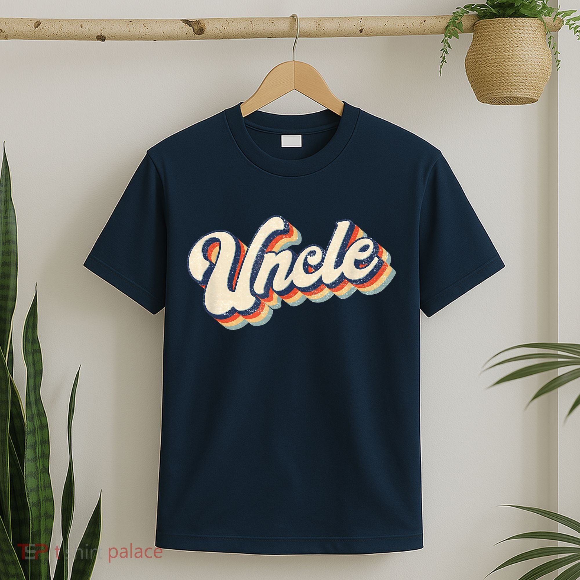 Uncle Retro Vintage Gift Uncle T-Shirt