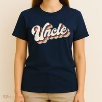 Uncle Retro Vintage Gift Uncle T-Shirt thumb 4