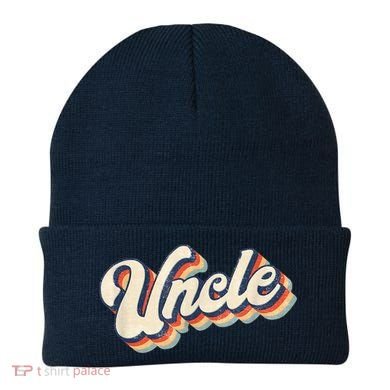 Uncle Retro Vintage Gift Uncle Beanie
