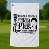Uncle Rico Vote For Pedro Napoleon Golf Towel thumb 1