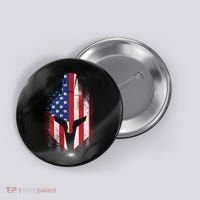 US American Spartan Button thumb 0