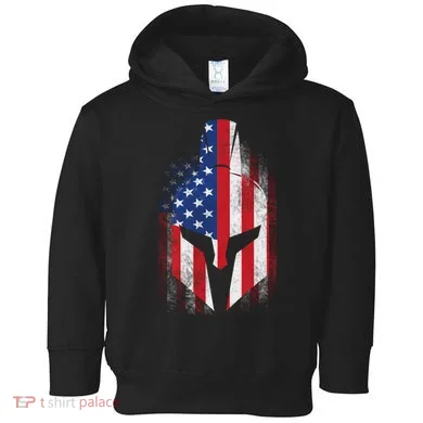 US American Spartan Toddler Hoodie
