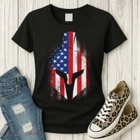 US American Spartan Women's T-Shirt thumb 3