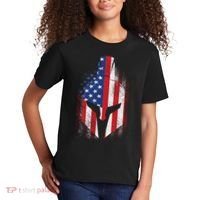 US American Spartan Kids T-Shirt thumb 2