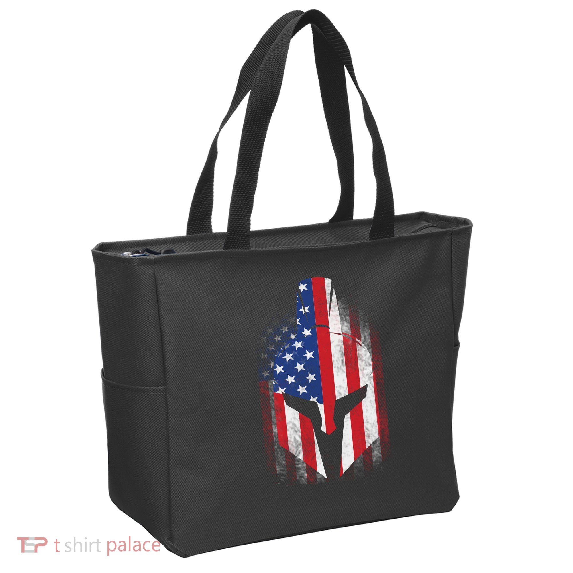 US American Spartan Tote Bag