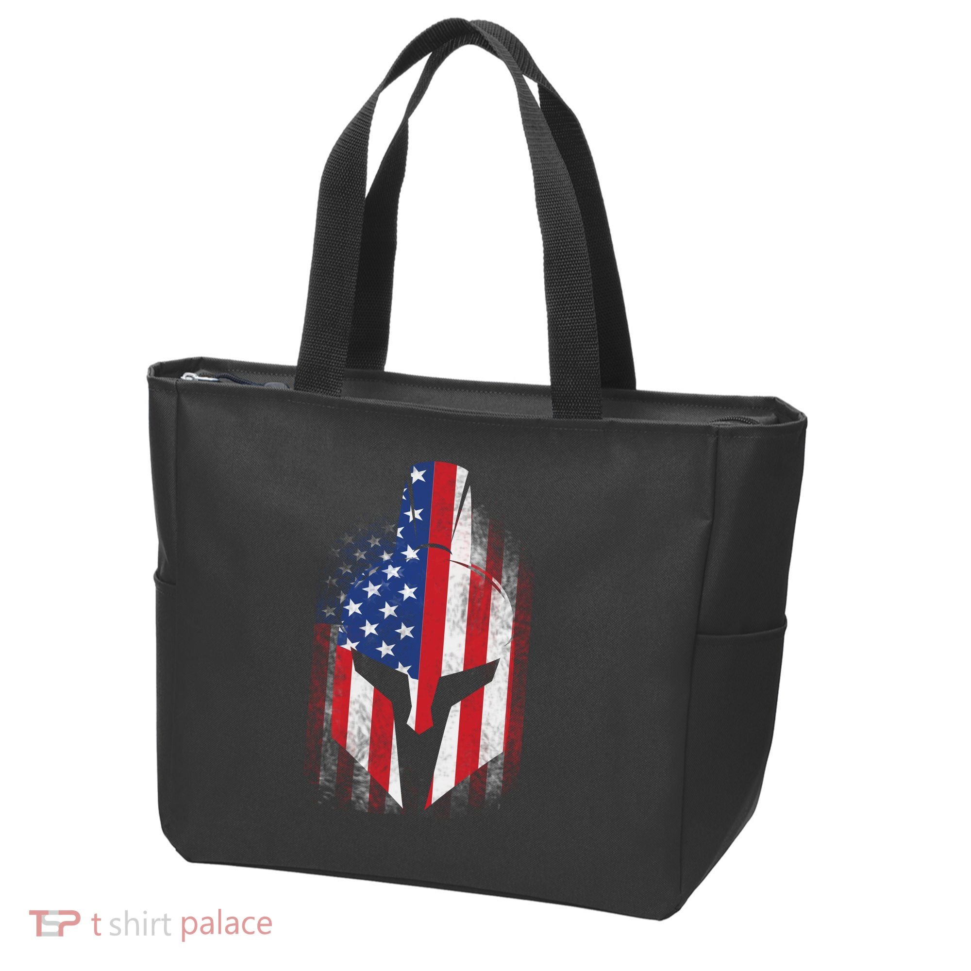 US American Spartan Tote Bag