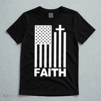 US Christian Cross Flag Faith T-Shirt thumb 5
