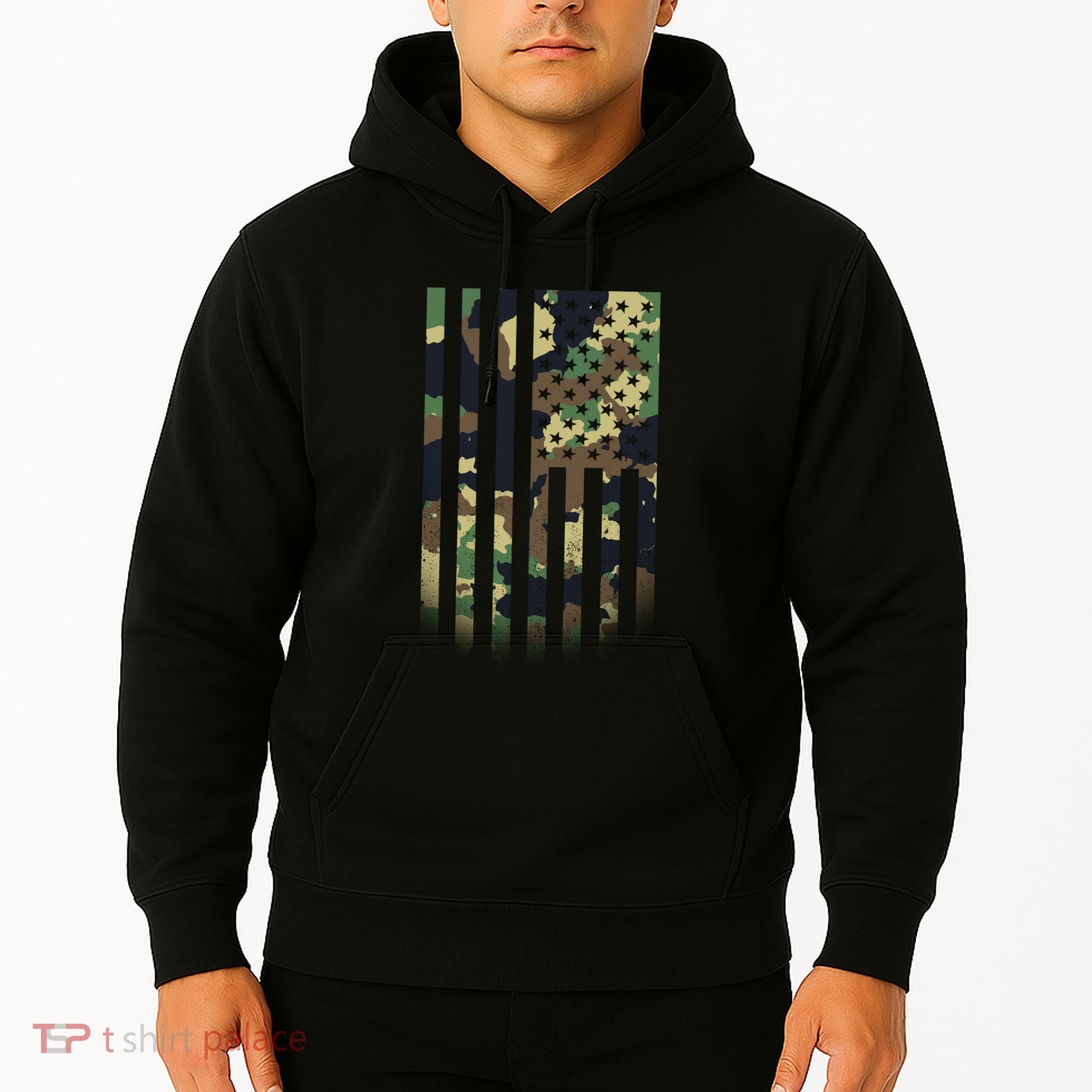 US flag military  Hoodie