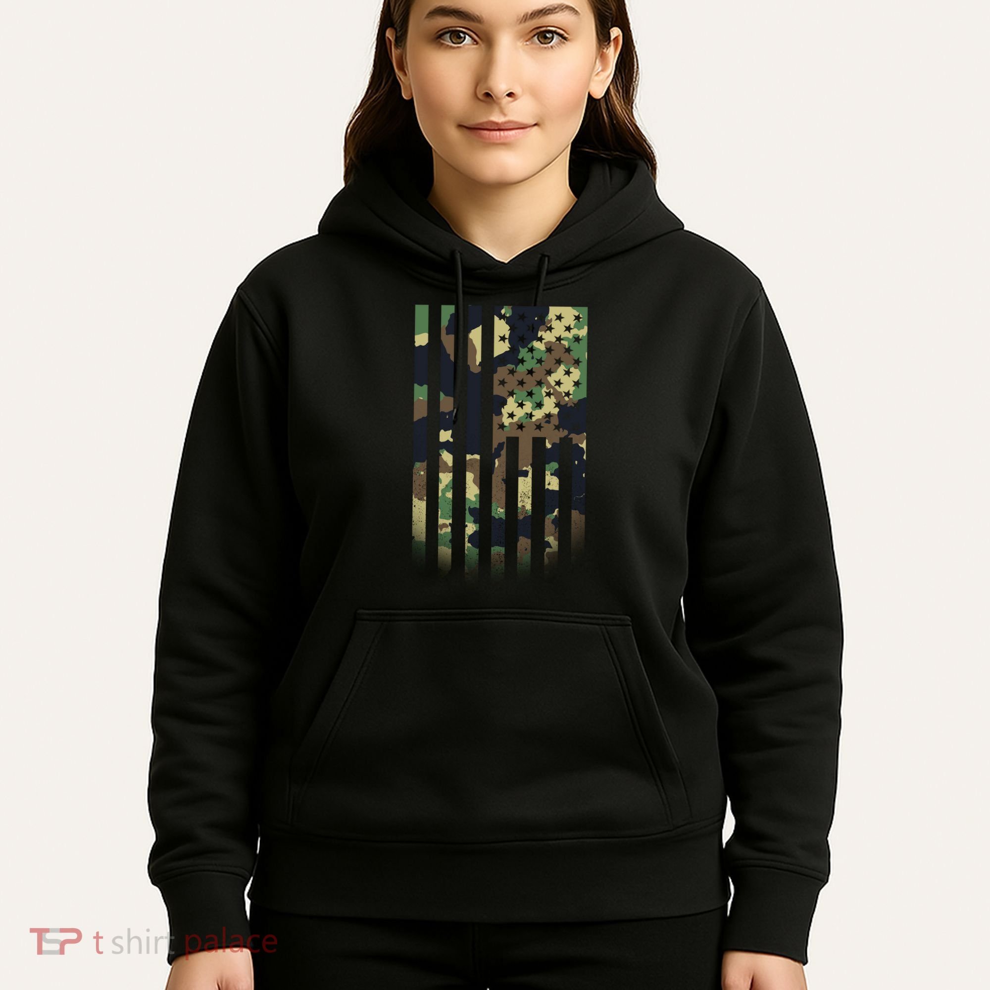 US flag military  Hoodie
