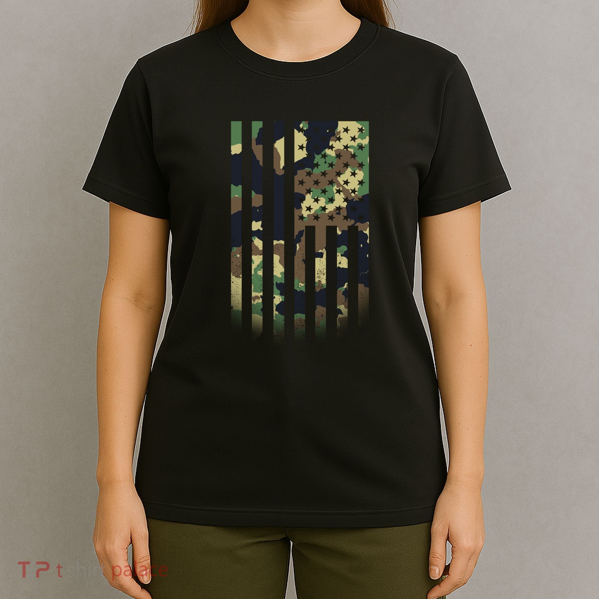 US flag military  T-Shirt