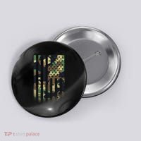US flag military  Button thumb 0