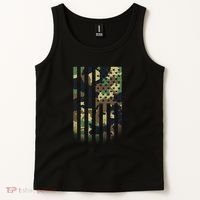 US flag military  Tank Top thumb 2