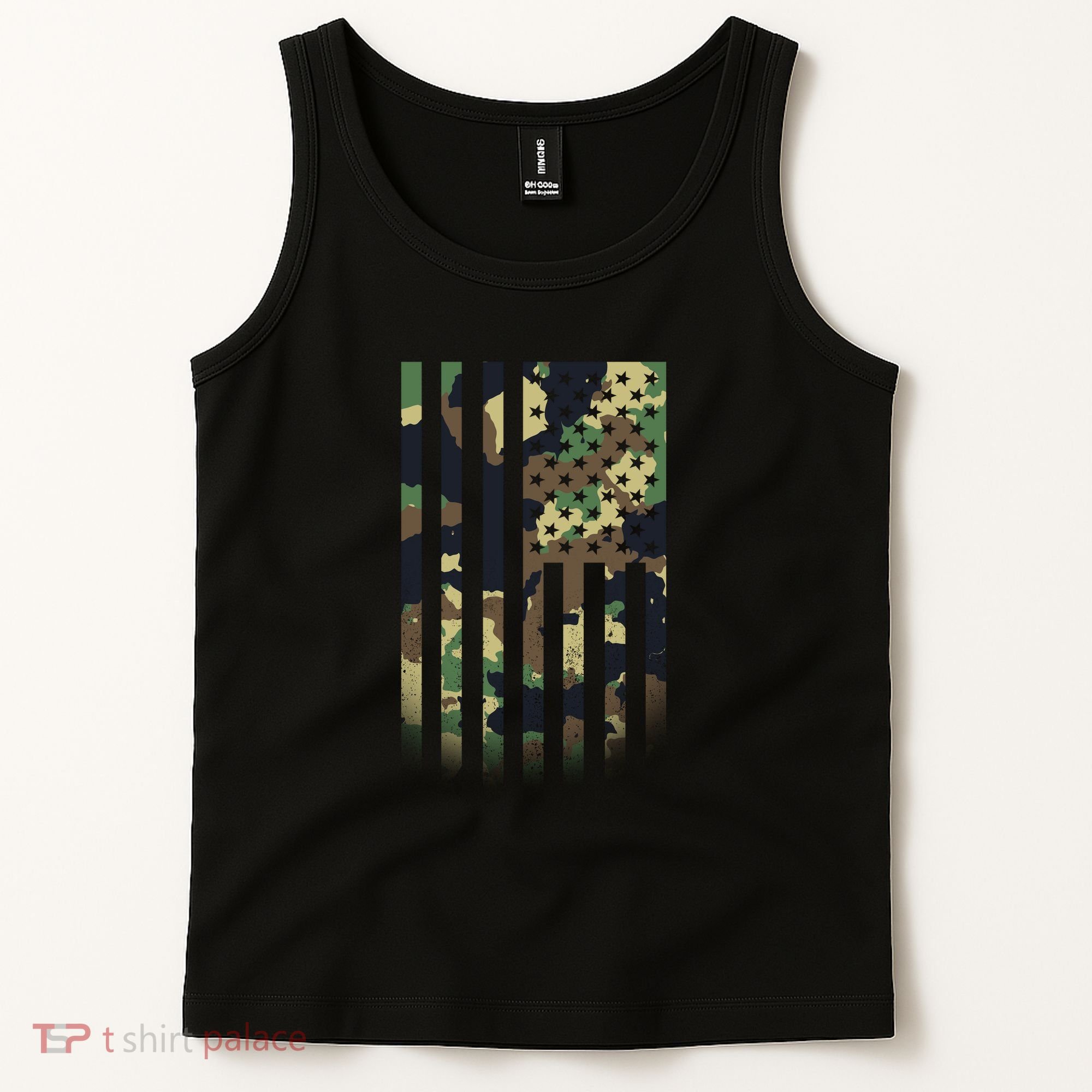 US flag military  Tank Top