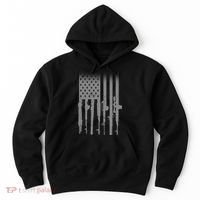 US Gun Flag Hoodie thumb 0