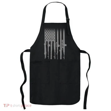 US Gun Flag Apron