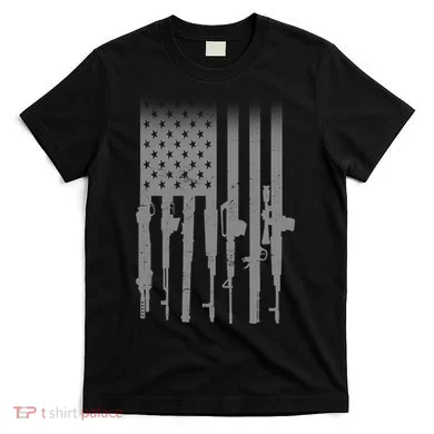 US Gun Flag T-Shirt