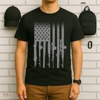 US Gun Flag T-Shirt thumb 6