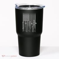 US Gun Flag Tumbler thumb 0