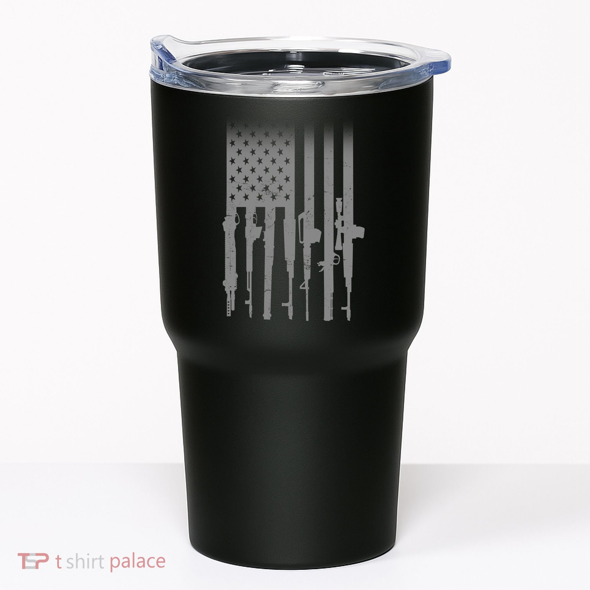 US Gun Flag Tumbler
