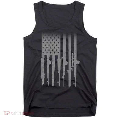 US Gun Flag Tank Top