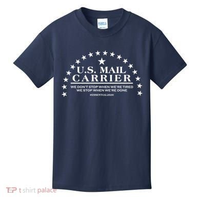 US Mail Carrier #Essential2020 Kids T-Shirt
