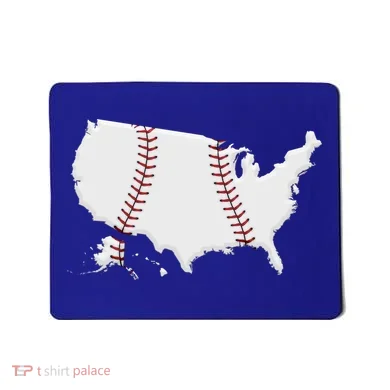 US Map American Baseball Mousepad