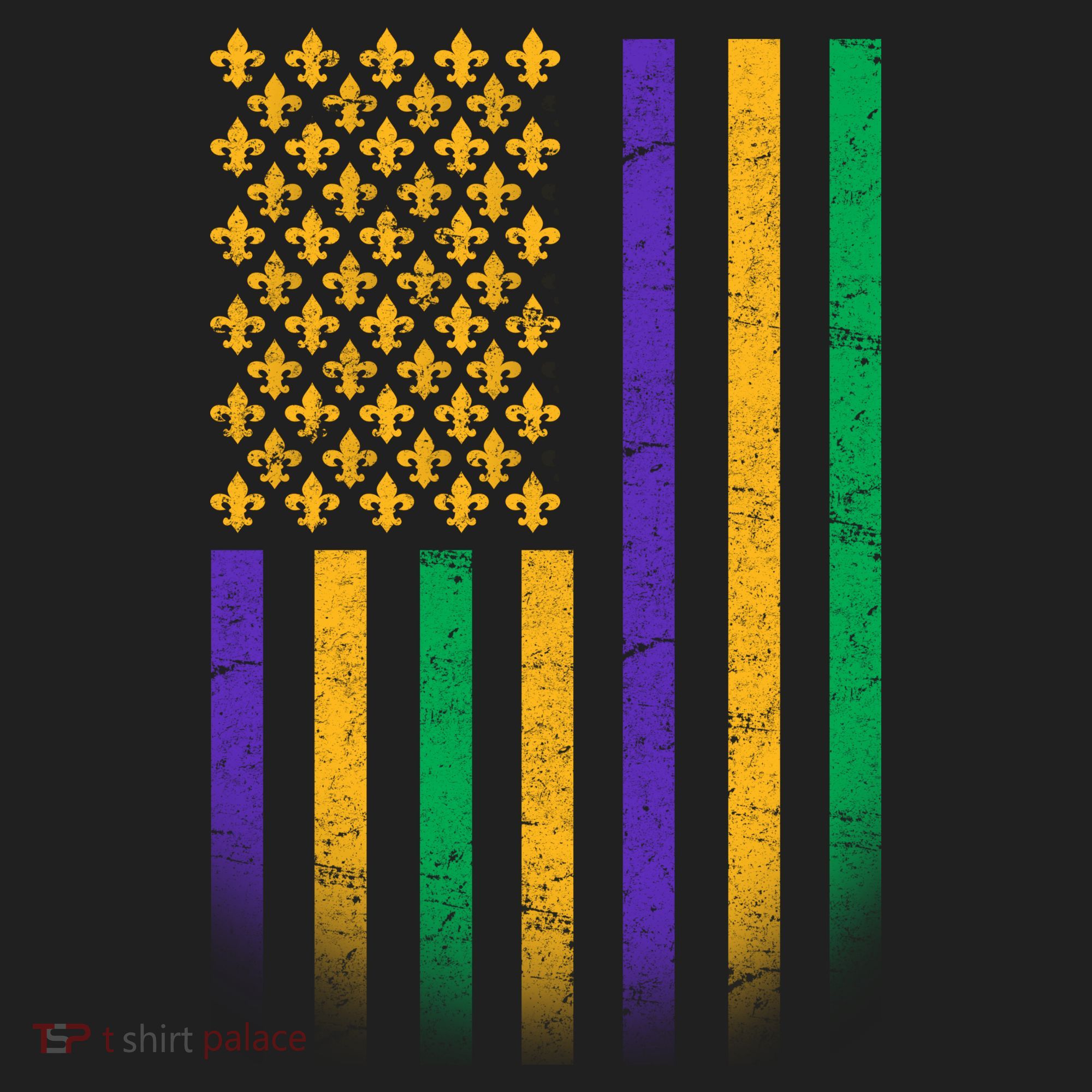 US Mardi Gras Flag Celebration Women's Sweatshirt