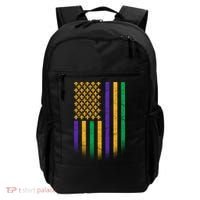US Mardi Gras Flag Celebration Backpack thumb 0