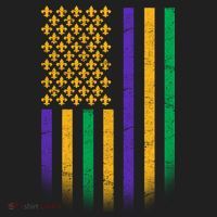 US Mardi Gras Flag Celebration Beanie thumb 2