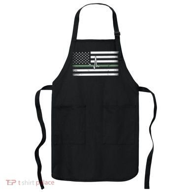 US Military Thin Line Flag Apron
