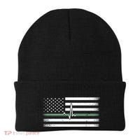 US Military Thin Line Flag Beanie thumb 0