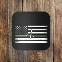 US Military Thin Line Flag Coaster thumb 0