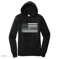 US Military Thin Line Flag Women's Hoodie thumb 0